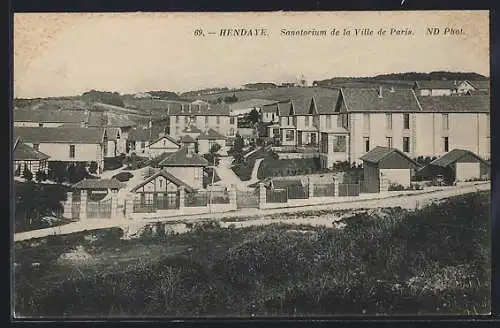 AK Hendaye, Sanatorium de la Ville de Paris