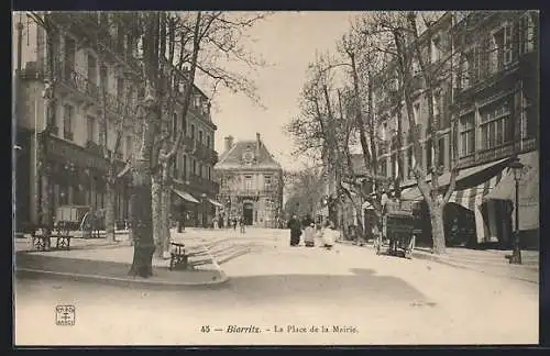 AK Biarritz, La Place de la Mairie