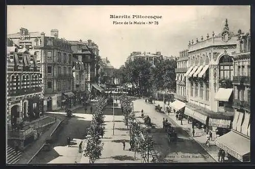 AK Biarritz, Place de la Mairie