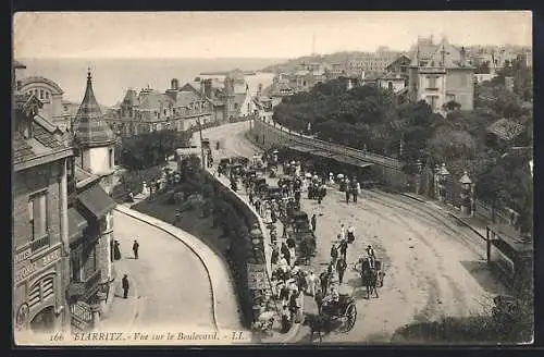 AK Biarritz, Vue sur le Boulevard