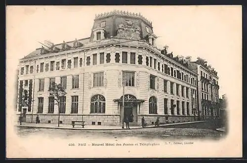 AK Pau, Nouvel Hotel des Postes et Telegraphes