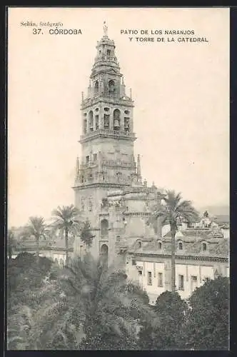 AK Córdoba, Patio de los Naranjos y Torre de la Catedral