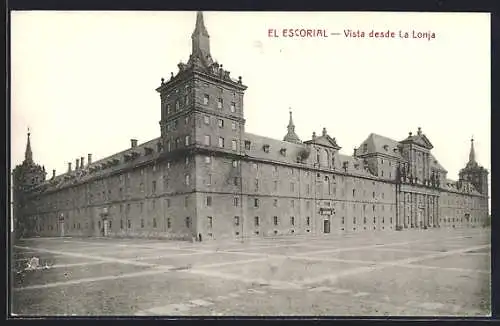 AK El Escorial, Vista desde La Lonja