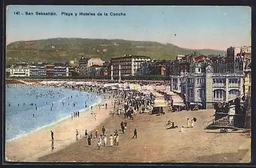 AK San Sebastián, Playa y Hoteles de la Concha