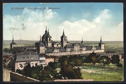 AK El Escorial, Vista general del Monasterio