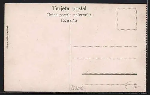 AK Barcelona, Monte Tibidabo, Ferro carril aereo