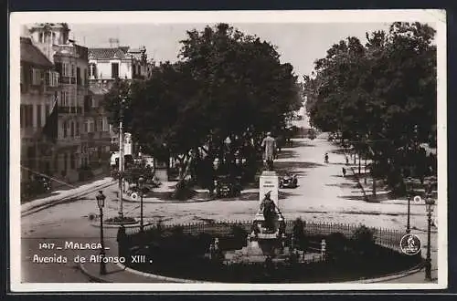 AK Malaga, Avenida de Alfonso XIII.