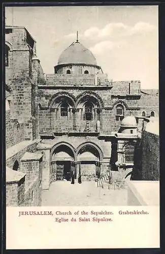 AK Jerusalem, Grabeskirche, Church of the Sepulchre