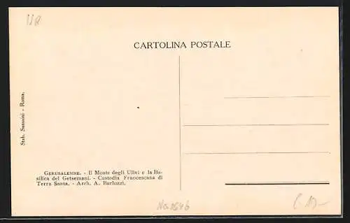 AK Gerusalemme, Il Monte degli Ulivi e la Basilica del Getsemani
