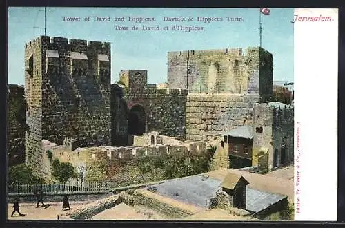 AK Jerusalem, Tower of David and Hippicus