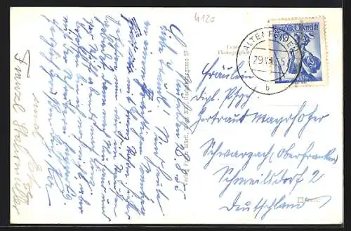 AK Neufelden /O. Ö., Ortspartie am Brunnen