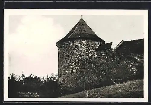 AK Haslach /O.Ö., Der Runde Turm