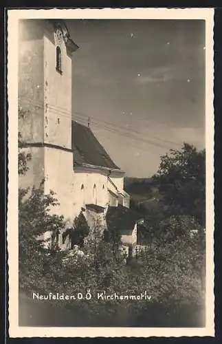 AK Neufelden /O. Ö., Kirchenmotiv