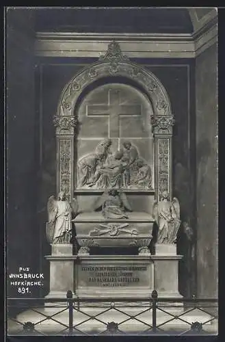 AK Innsbruck, Hofkirche, Altar