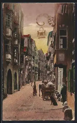 AK Hall, Salvatorgasse, Leute