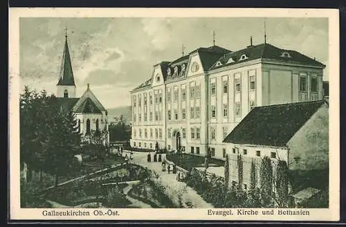 AK Gallneukirchen, Evangelische Kirche und Bethanien