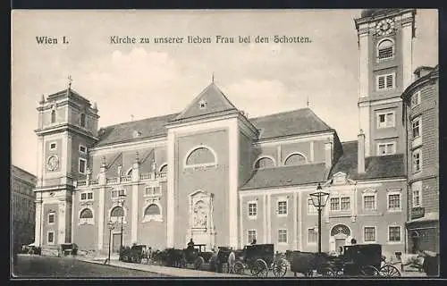 AK Wien, Kirche zu unserer lieben Frau bei den Schotten