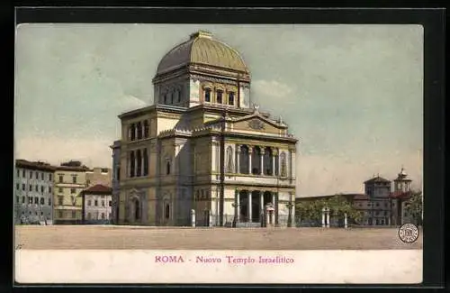 AK Roma, Nuovo Tempio Israelitico, Synagoge