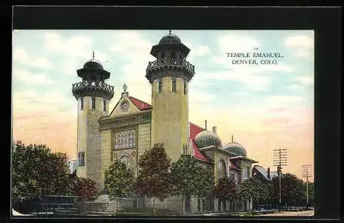 AK Denver, CO, Temple Emanuel, Synagoge