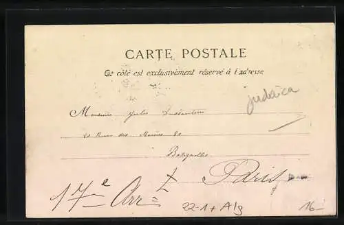 AK Alger, La Sinagogue, Synagoge