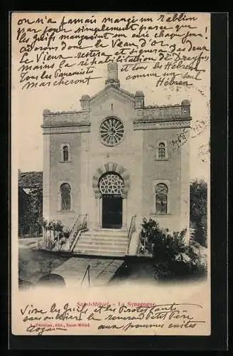 AK Saint-Mihiel, La Synagogue