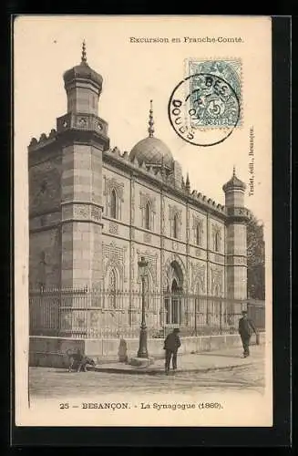 AK Besancon, la Synagogue