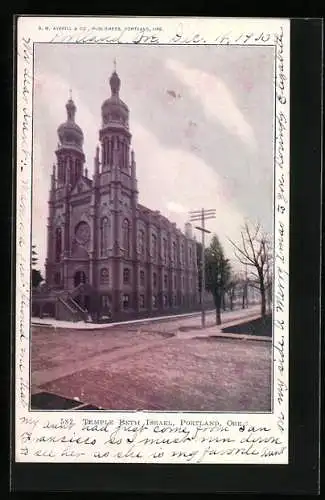 AK Portland, Ore., Temple Beth Israel, Synagoge