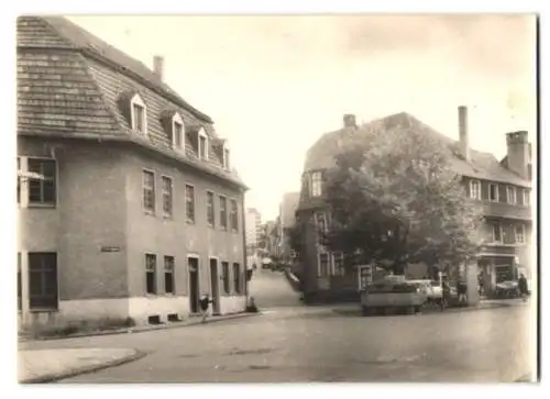 6 Fotografien Hans Müsse, Iserlohn, Ansicht Iserlohn, Strassenansichten, Kirche, Parkanlage u.a.