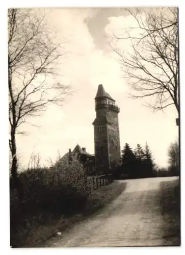 6 Fotografien Hans Müsse, Iserlohn, Ansicht Iserlohn, Strassenansichten, Kirche, Parkanlage u.a.