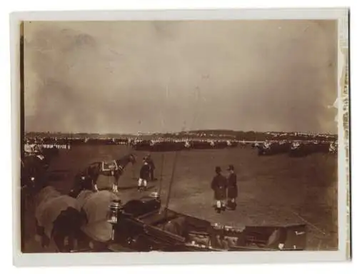 9 Fotografien unbekannter Fotograf, Ansicht Hamburg, Kersten-Miles-Brücke, Wohnhaus, Festplatz u.a.