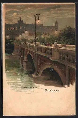 Lithographie München, Maximilianeum