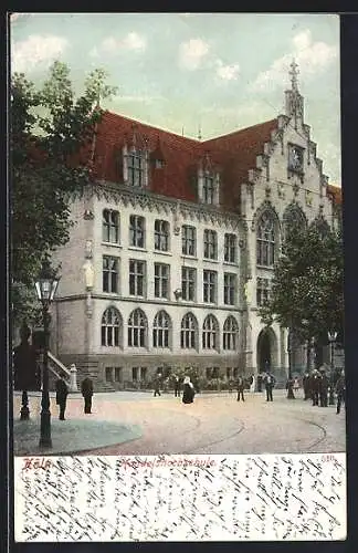 AK Köln-Neustadt, Blick zur Handelshochschule