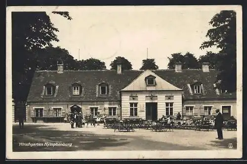 AK München-Nymphenburg, Gasthaus Hirschgarten