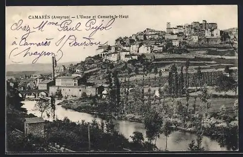 AK Camarès /Aveyron, L`Usine et Camarès-le-Haut