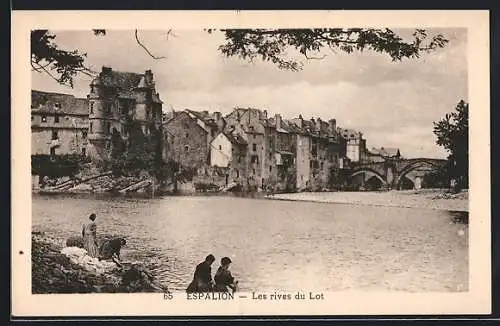 AK Espalion, Les rives du Lot