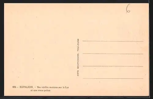 AK Espalion, Ses vieilles maisons sur le Lot