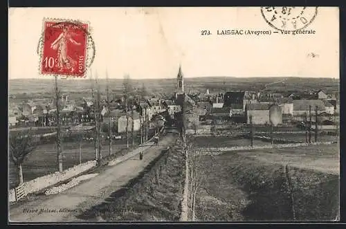 AK Laissac /Aveyron, Vue générale