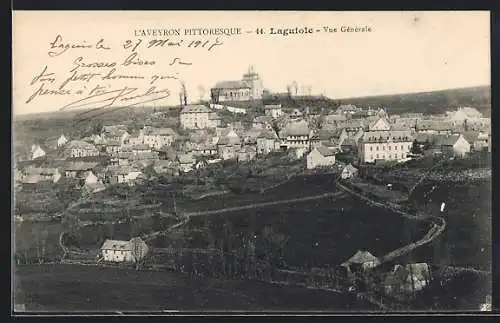 AK Laguiole /Aveyron, Vue Générale