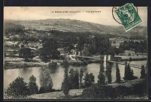 AK La Madeleine /Aveyron, Vue Générale