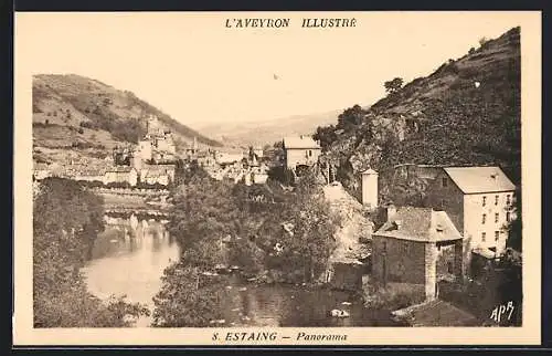 AK Estaing /Aveyron, Panorama