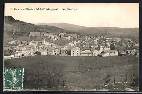 AK L`Hospitalet /Aveyron, Vue Générale