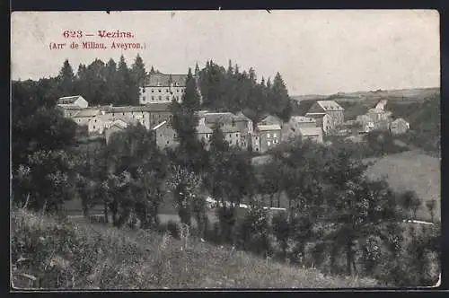 AK Vezins /Aveyron, Arrt de Millau, Panorama