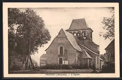 AK Pruines /Aveyron, L`Eglise