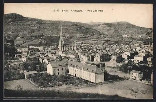 AK Saint-Affrique, Vue Générale