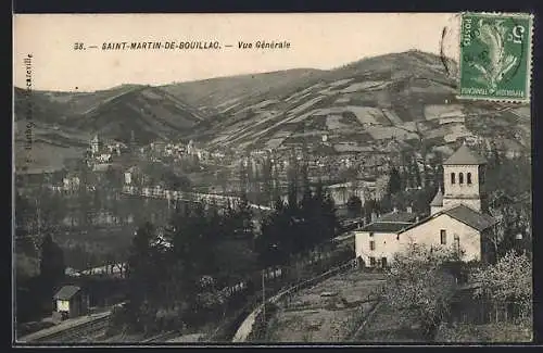 AK Saint-Martin-de-Bouillac, Vue Générale