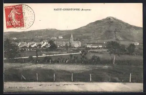 AK Saint-Christophe /Aveyron, Panorama