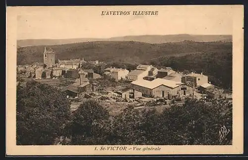 AK St-Victor /Aveyron, Vue générale