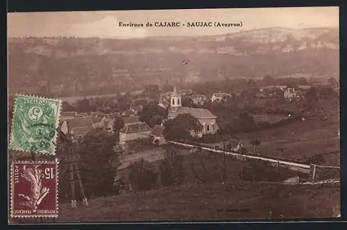 AK Saujac /Aveyron, Panorama