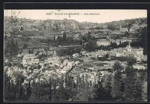 AK Salle-la-Source, Vue Générale