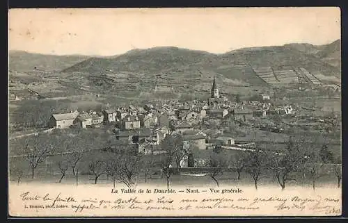 AK Nant, La Vallée de la Dourbie, Vue générale